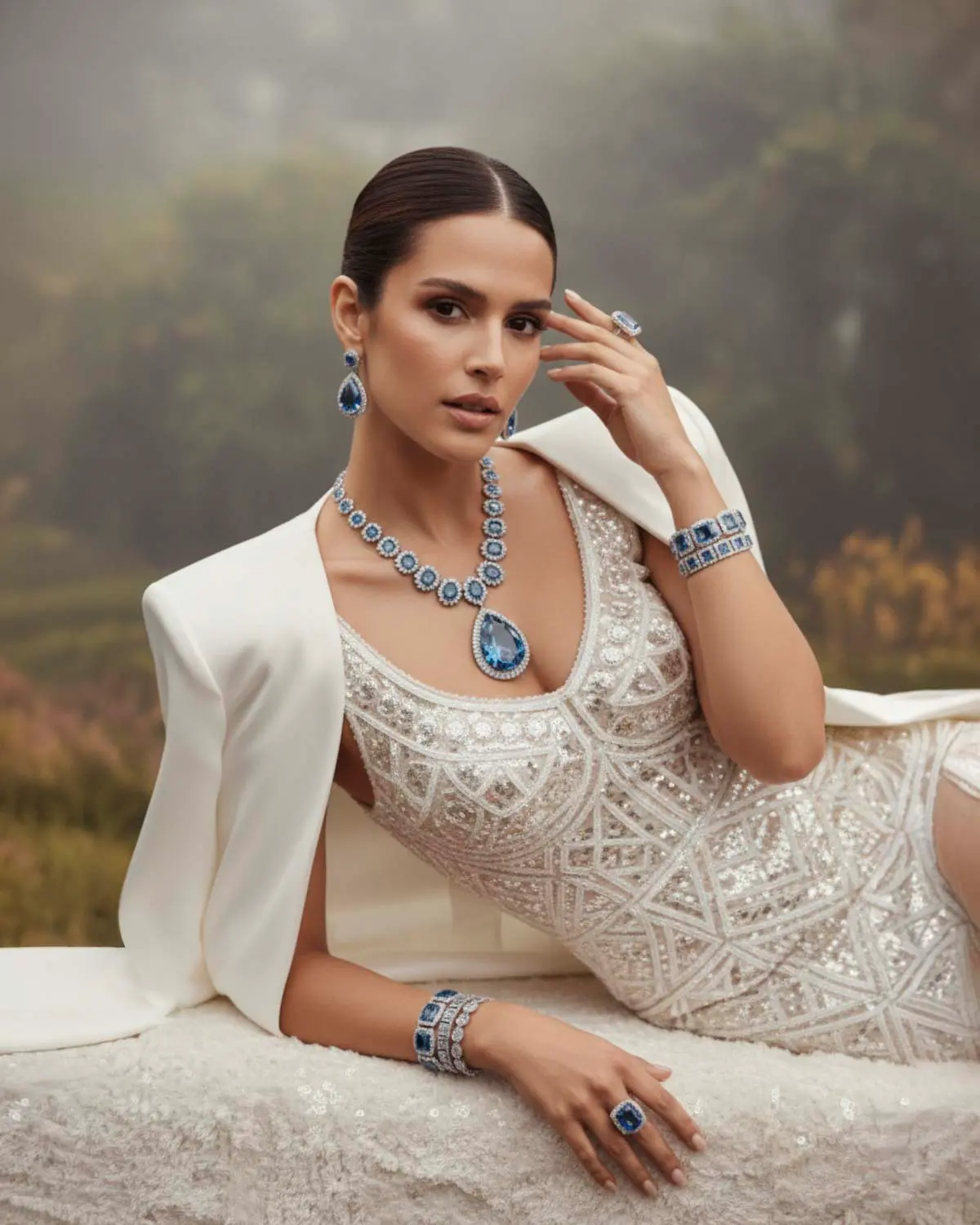 AI jewellery model photos