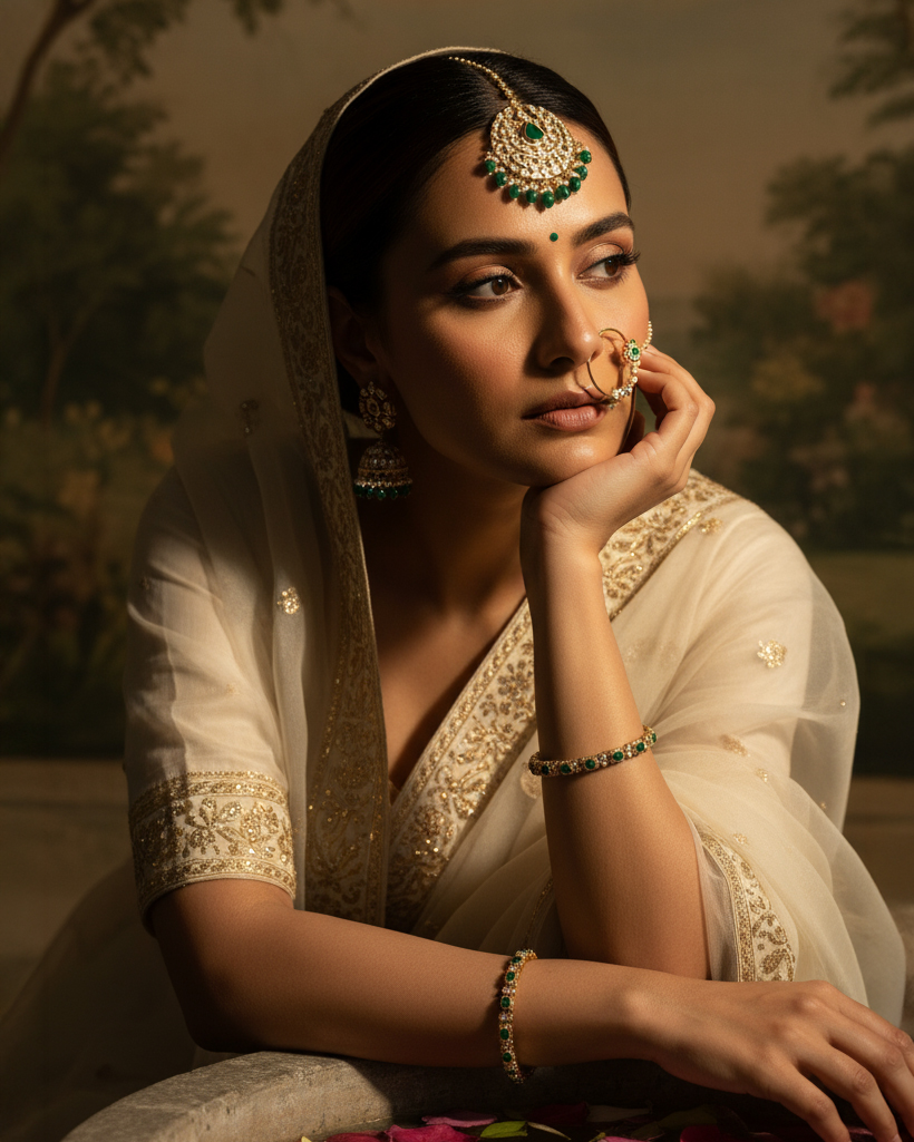 AI jewellery photoshoot